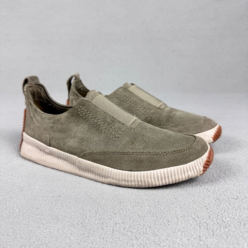 Sorel Out 'N About Plus Slip-On Suede Sage 7.5